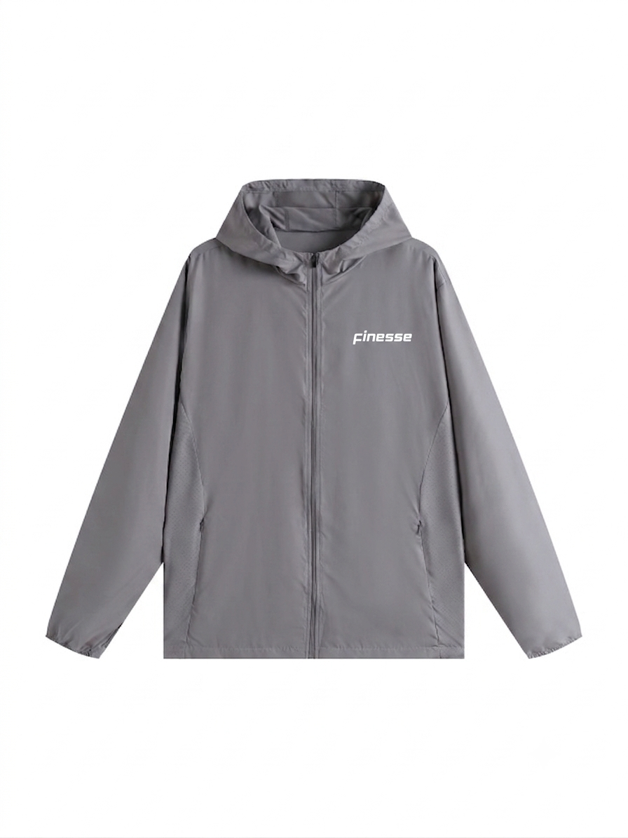 Soft Hooded Sports Jacket
