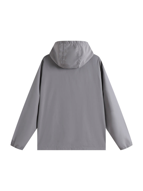 Soft Hooded Sports Jacket