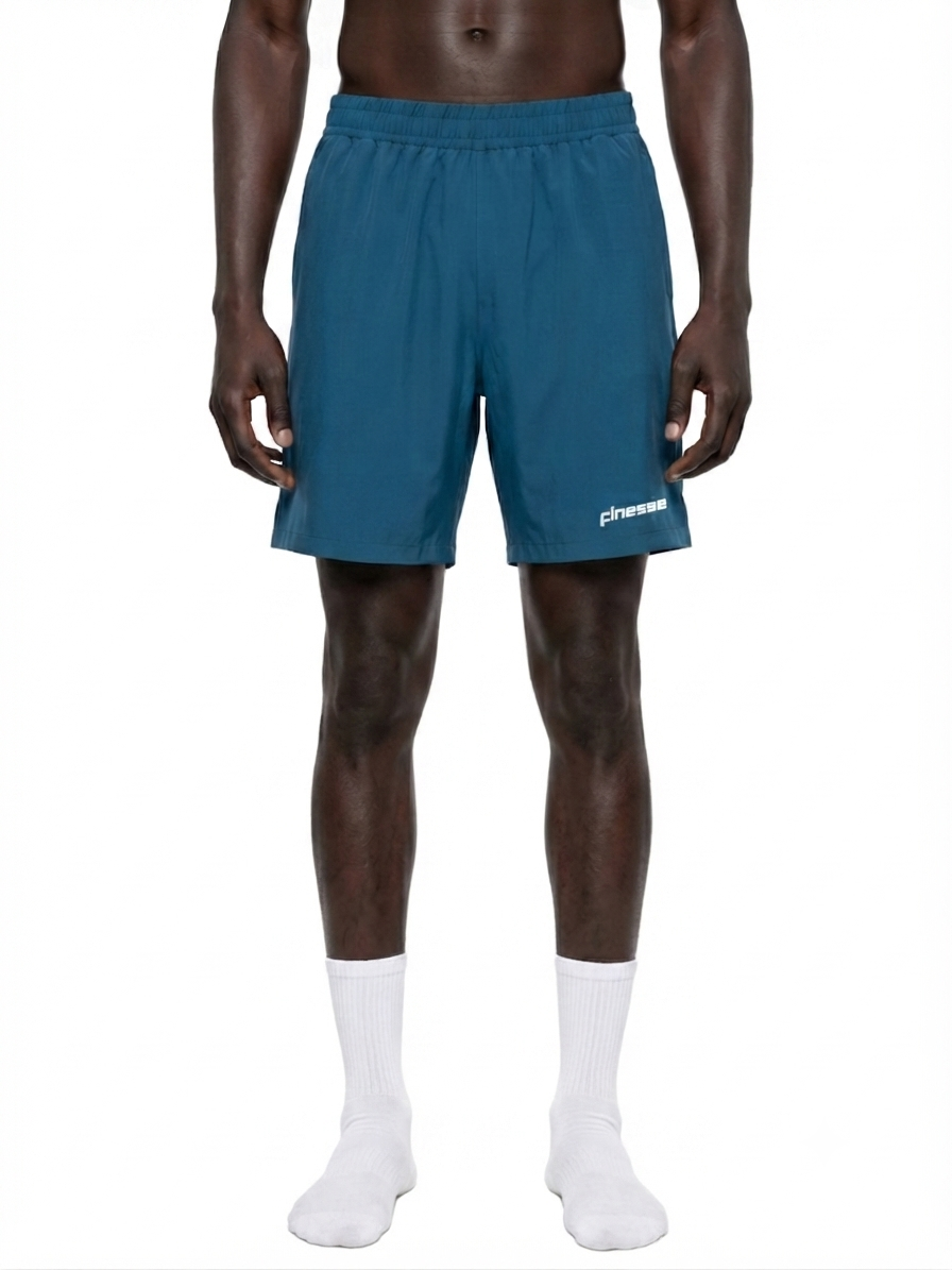 Men’s Solid Elastic Waist Shorts