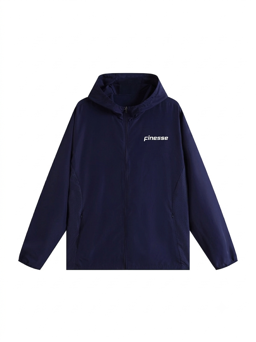 Soft Hooded Sports Jacket